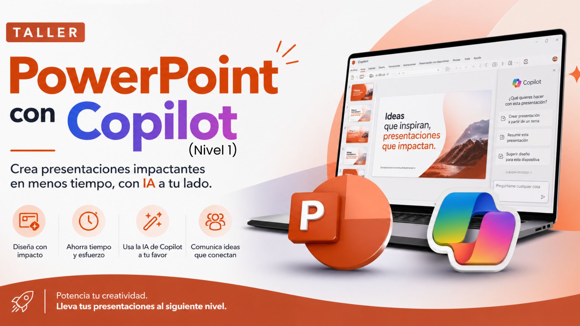 Taller PowerPoint con Copilot (Nivel 1)